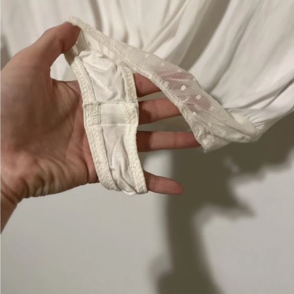 Free People • Ladylike Bodysuit white medium - Picture 6 of 8